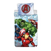 Pościel bawełniana Avengers Heroes, 140 x 200 cm, 70 x 90 cm Jerry Fabrics