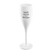 Koziol Kieliszek z napisem Save water drink champagne Koziol