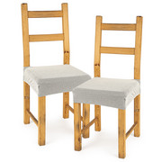 4Home Pokrowiec multielastyczny na krzesło Comfort cream, 40 - 50 cm, 2 szt. 4Home