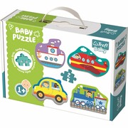 Trefl Baby Puzzle Transport, 8 elementów Trefl