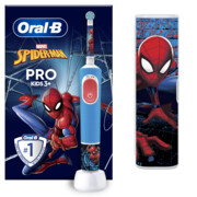 Oral-B Vitality Pro Kids Spiderman elektryczna szczoteczka do zębów z podróżnym etui Oral-B