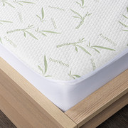 4Home Bamboo Ochraniacz na materac z lamówką, 180 x 200 cm + 30 cm, 180 x 200 cm 4Home