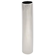 Wazon ceramiczny Tube, 5 x 24 x 5 cm, srebrny 4HOME