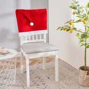 4Home Świąteczny pokrowiec na krzesło Santa, 49 x 60 cm, komplet 2 szt. 4Home