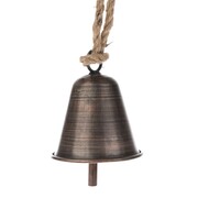 Dzwon metalowy do zawieszenia Patrik, 9,5 x 12 x 9,5 cm 4HOME