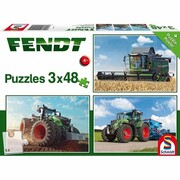 Schmidt Puzzle Traktory Fendt, 144 elementów 4HOME