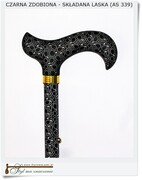 Elegancka inwalidzka Męska laska składana (AS 339)