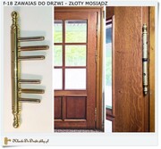 2 ZAWIASY mosiężne do drzwi zewnętrznych