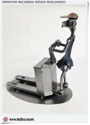 Prezent dla operatora ręczny wózek widłowy