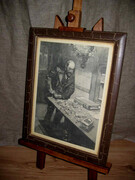 Duży format obrazu Żyd BANKIER