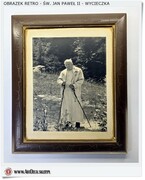 Obraz Jana Paweła II na wycieczce