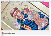 Ikona Święty ANTONI z Padwy na prezent (1S)