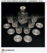 Komplet zestaw do Whisky Huta lucyna
