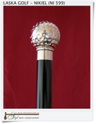 Laska do teatru z niklowanym uchwytem BALL (NI 599)