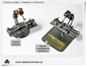 Śmieszna metalowa figurka na udany prezent Masażysta + Dedykacja (JB 045/F)