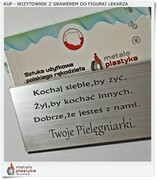 Wizytownik + Grawer jako dodatek do Figurki