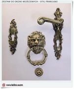 Zestaw akcesoria do drzwi wejściowych