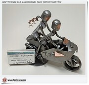 Wizytownik dla pary motocyklistów