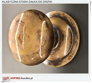 Klasyczna gałka kula do drzwi