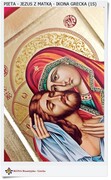 Pieta Ikona Maryja trzyma martwego Jezusa (1S)