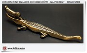Krokodyl ładny dziadek do orzechów