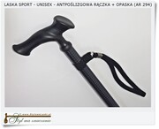 Laska Unisex z anatomicznym uchwytem i regulacją wysokości (AR 294)