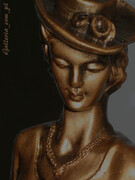 ZEGAR FIGURALNY PARYŻANKA