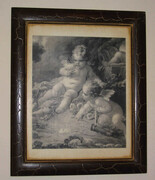 Obraz Dwa bawiące się Amorki