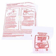 Maseczka ratownicza metodą usta-usta typu M2 Zarys