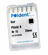K-files (Poldent) 6szt. Poldent