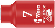 Wera 8790 B VDE Końcówka wymienna klucza nasadowego Zyklop, izolowana, 3/8