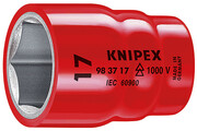Knipex 98 37 19 Nasadka sześciokątna do śrub z łbem sześciokątnym 3/8 VDE