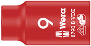 Wera 8790 B VDE Końcówka wymienna klucza nasadowego Zyklop, izolowana, 3/8
