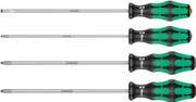 Wera 335/350/355/4 Zestaw wkrętakow Kraftform Lasertip z trzpieniem 200 mm