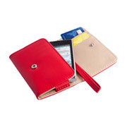 Etui portfelowe Wallet XL czerwone I9100 Galaxy S