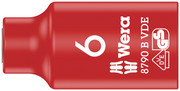 Wera 8790 B VDE Końcówka wymienna klucza nasadowego Zyklop, izolowana, 3/8
