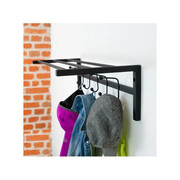 Wieszak ścienny na ubrania wieszak do przedpokoju w stylu loft Kapaga