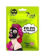 7DAYS BYE-BYE, SKIN PROBLEMS! Nawilżająca i zwiękczająca elastyczność skóry maska do twarzy 25 g 7DAYS