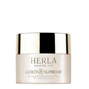 Herla Gold Supreme 24k złoto odmładzająca maska do twarzy z płatkami złota Herla