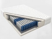 Materac kieszeniowy Norland z pianką poliuretanową Visby