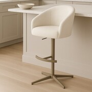 Hoker Seni Cross Supreme – obrotowy, regulowany, tkanina DREAM, polska produkcja ATREVE – personalizowane krzesła i hokery, polska produkcja