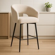 Wysoki hoker INES SUPREME – elegancki i wygodny hoker do wyspy kuchennej ATREVE – personalizowane krzesła i hokery, polska produkcja