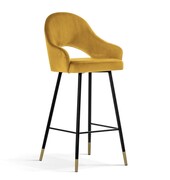 Hoker - krzesło barowe GODA M kolor miodowy Atreve