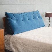 Poduszka dzienna TRIANGEL VELVET 120 cm granatowa Visby