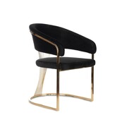 Krzesło do jadalni w stylu Glamour Marcille III DeLuxe Atreve