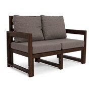 Sofa ogrodowa 2-osobowa MALTA z drewna sosnowego FSC, z poduszkami Fertone