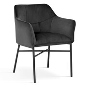 Krzesło tapicerowane BOSTON tkaniny z grupy 3 ATREVE – personalizowane krzesła i hokery, polska produkcja