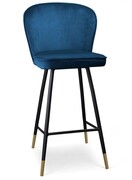 Hoker - krzesło barowe AINE 70 kolor granatowy Atreve