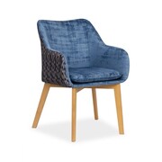 Krzesło tapicerowane do jadalni Huan Diamente ATREVE – personalizowane krzesła i hokery, polska produkcja