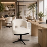 Krzesło TESSA – fotelowe obrotowe, tkanina DREAM ATREVE – personalizowane krzesła i hokery, polska produkcja